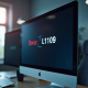 Ecran d'ordinateur affichant erreur code L1109 dans un bureau moderne
